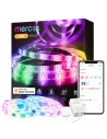 Tira LED Meross MSL320 RGB 2x5 m WiFi compatible con Alexa, Google y H