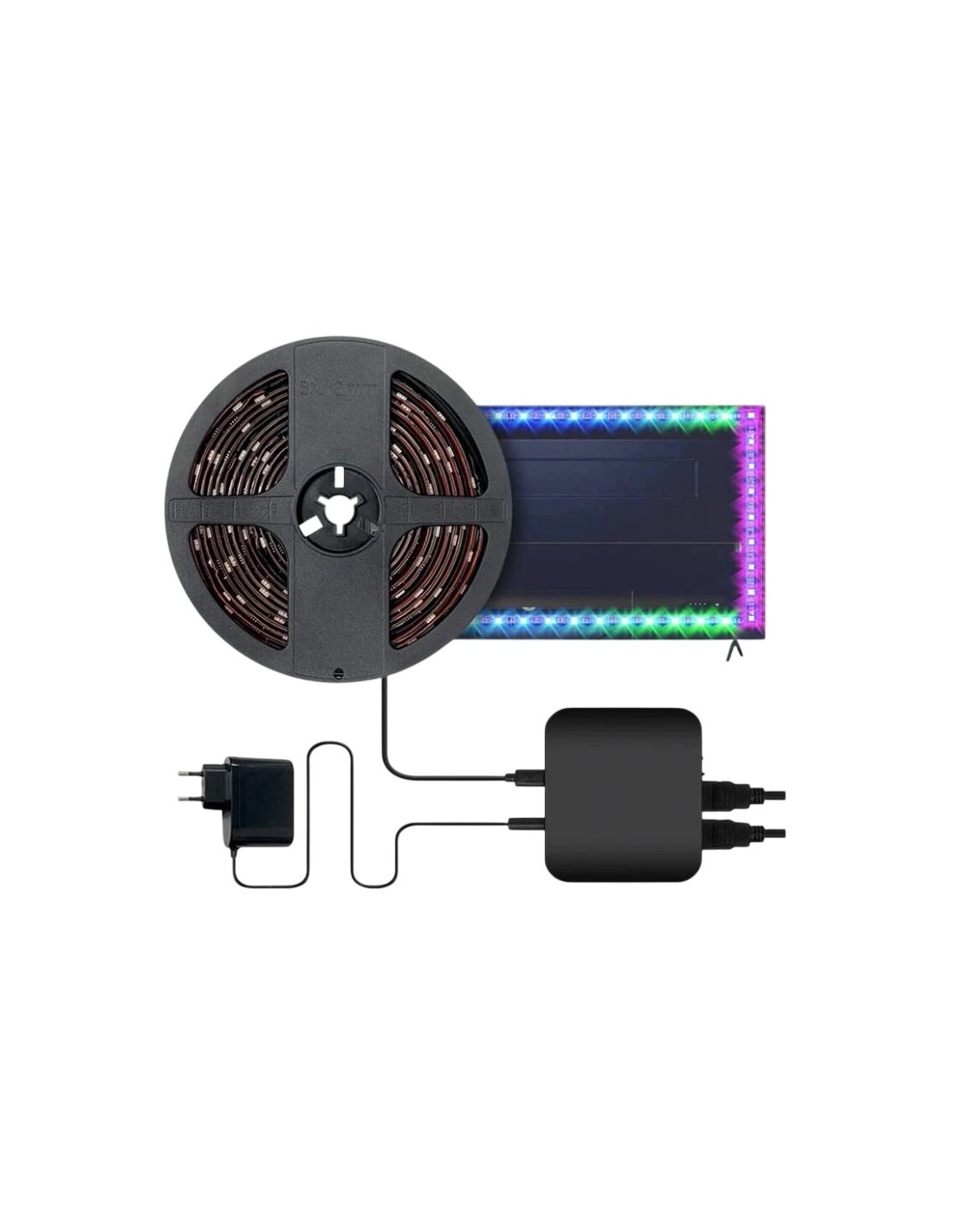 Tira LED inteligente Avatto SLS06 Negro para TV de 55-65 pulgadas