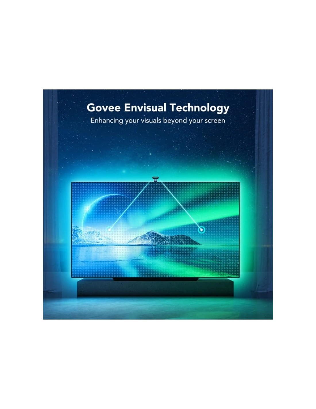 Tira LED Govee H605C Envisual TV Backlight T2 compatible con Alexa y G