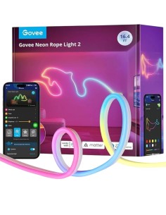 Tira LED Govee H61D5 WiFi RGBIC 5 m Matter Bluetooth compatible con Al