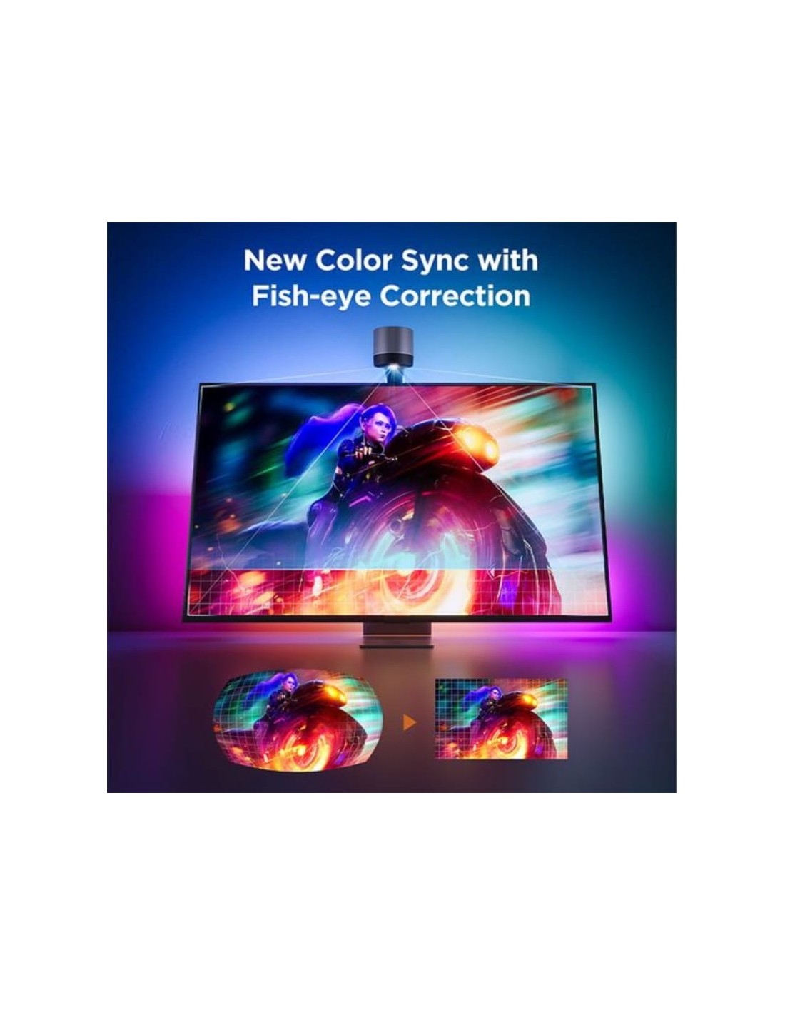 Tira LED Govee H6098 Envisual TV Backlight Edición Netflix WiFi Blueto
