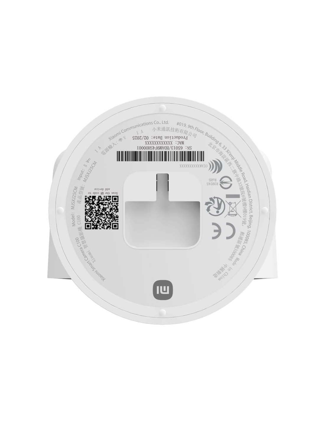 Cámara de vigilancia Xiaomi Smart Camera C100 2K en Logroño