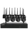 Escam WNK614 4 cámaras 3MP WiFi Kit de videovigilancia en Logroño