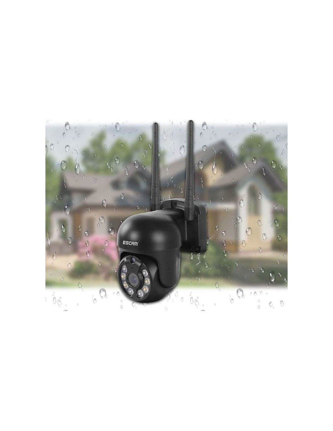 Escam WNK614 4 cámaras 3MP WiFi Kit de videovigilancia en Logroño