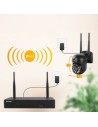 Escam WNK614 4 cámaras 3MP WiFi Kit de videovigilancia en Logroño