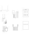 Escam WNK614 4 cámaras 3MP WiFi Kit de videovigilancia en Logroño