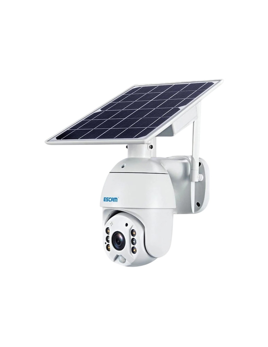 Cámara de vigilancia Escam QF480 Full HD 4G Solar PTZ 355° en Logroño