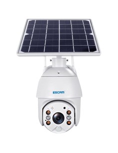 Cámara de vigilancia Escam QF480 Full HD 4G Solar PTZ 355° en Logroño 2