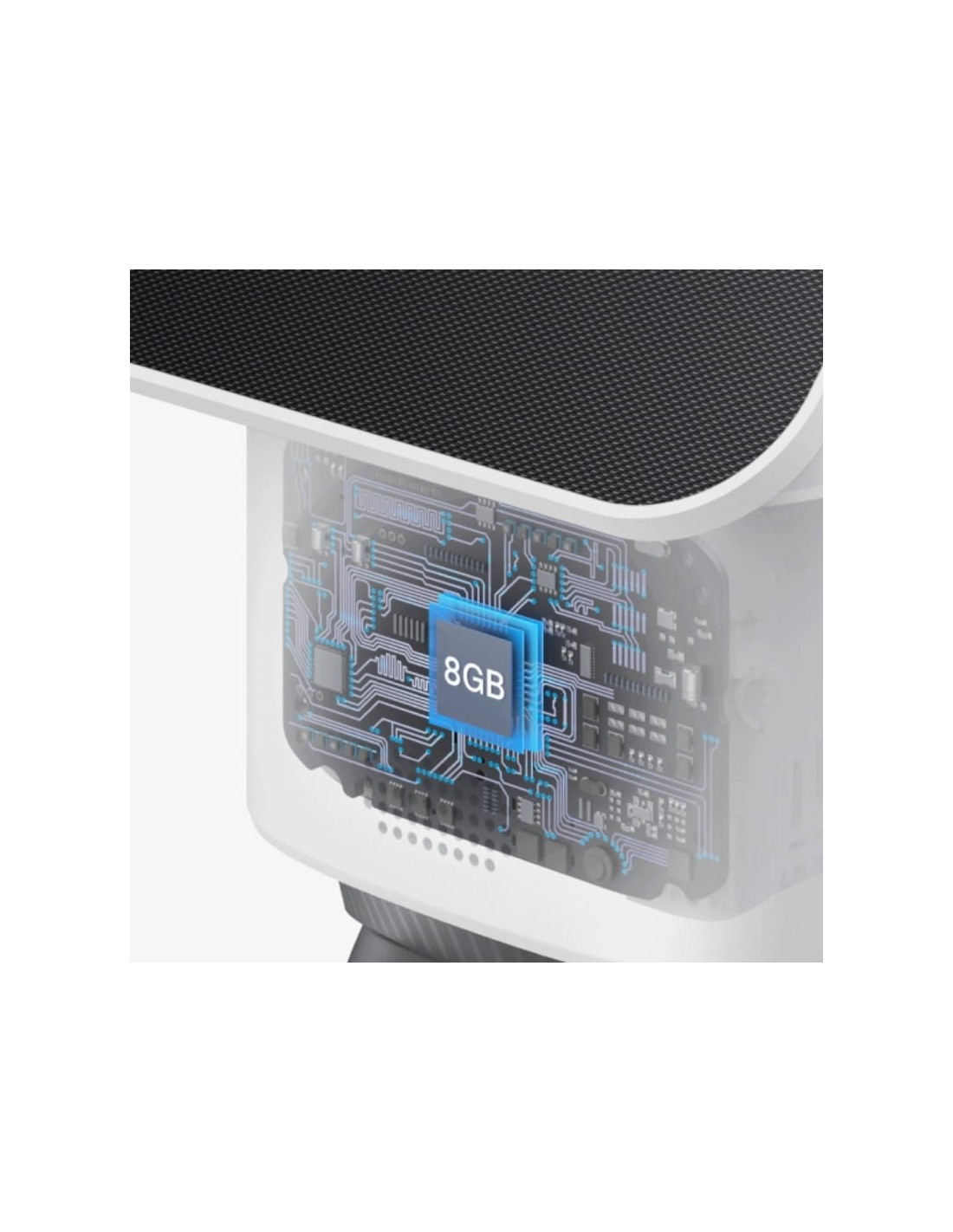 Cámara de vigilancia Eufy SoloCam S340 Blanco 3K WiFi Solar en Logroño