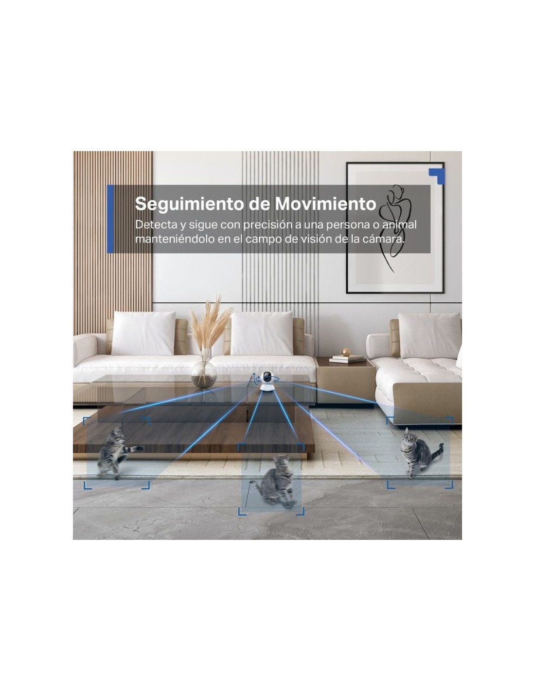 Cámara de vigilancia TP-Link Tapo C220 2K Interior en Logroño