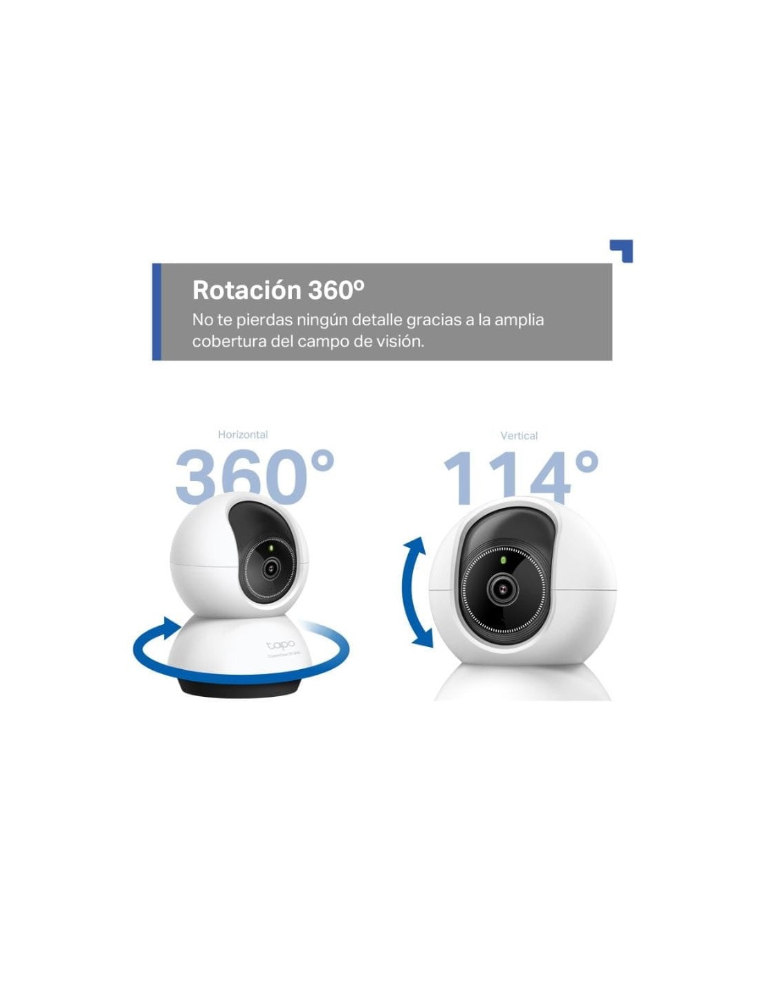Cámara de vigilancia TP-Link Tapo C220 2K Interior en Logroño