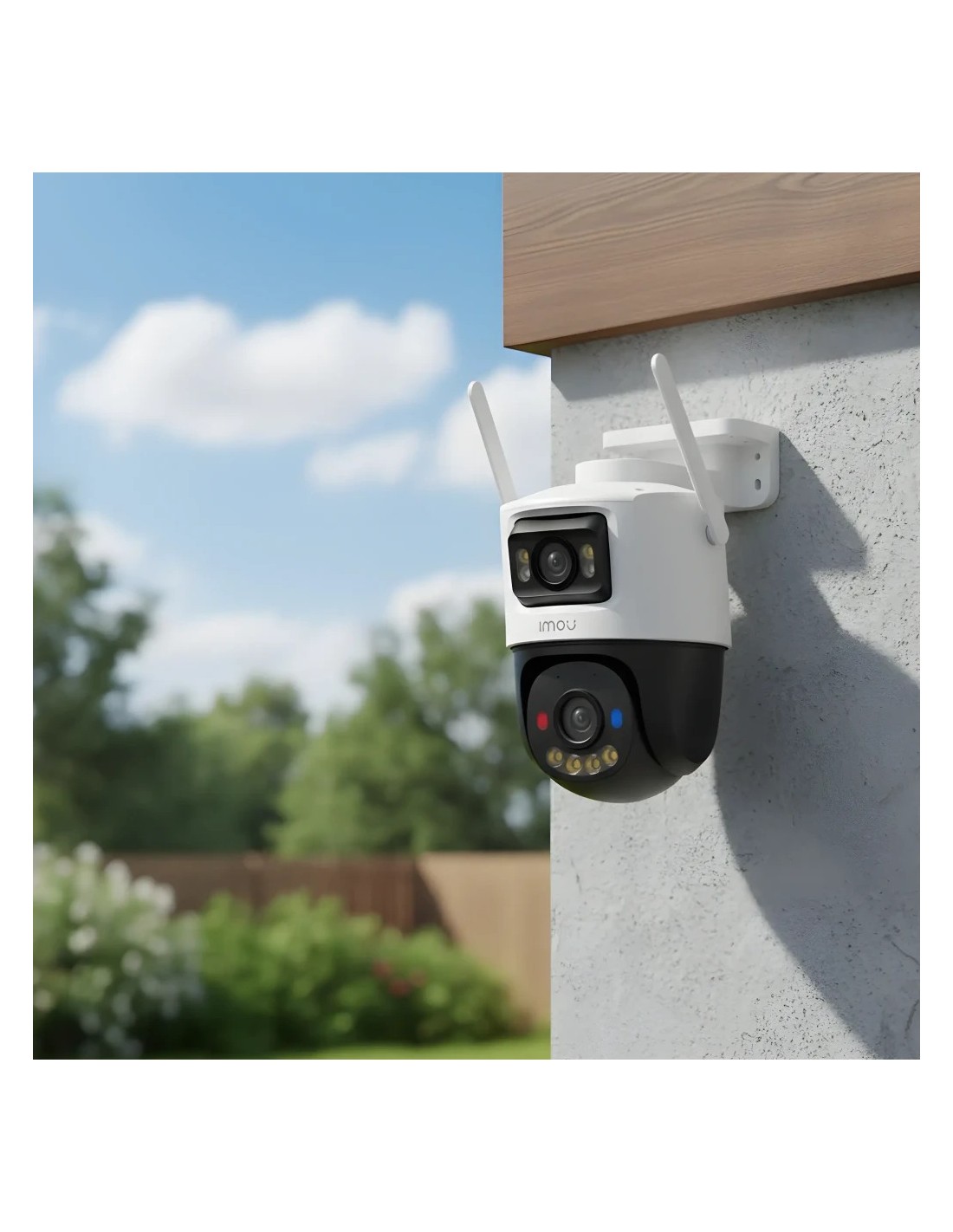 Cámara de vigilancia IMOU Cruiser Dual 2 Pro 4MP WiFi visión nocturna 