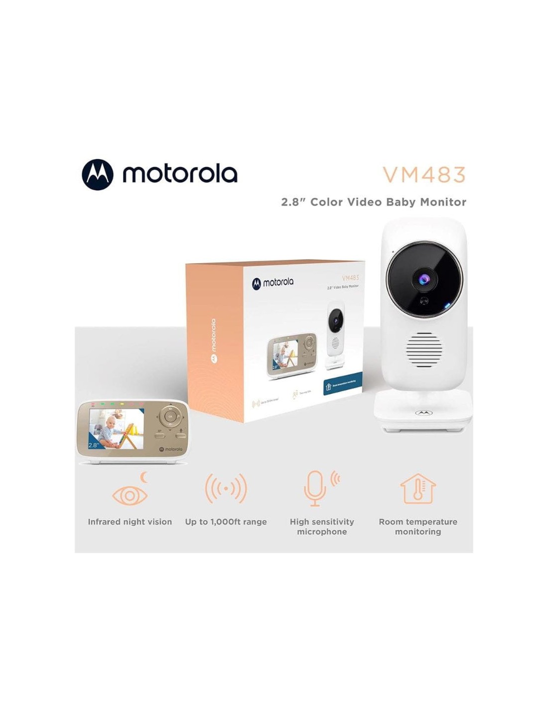 Motorola VM483 Vigilabebés en Logroño