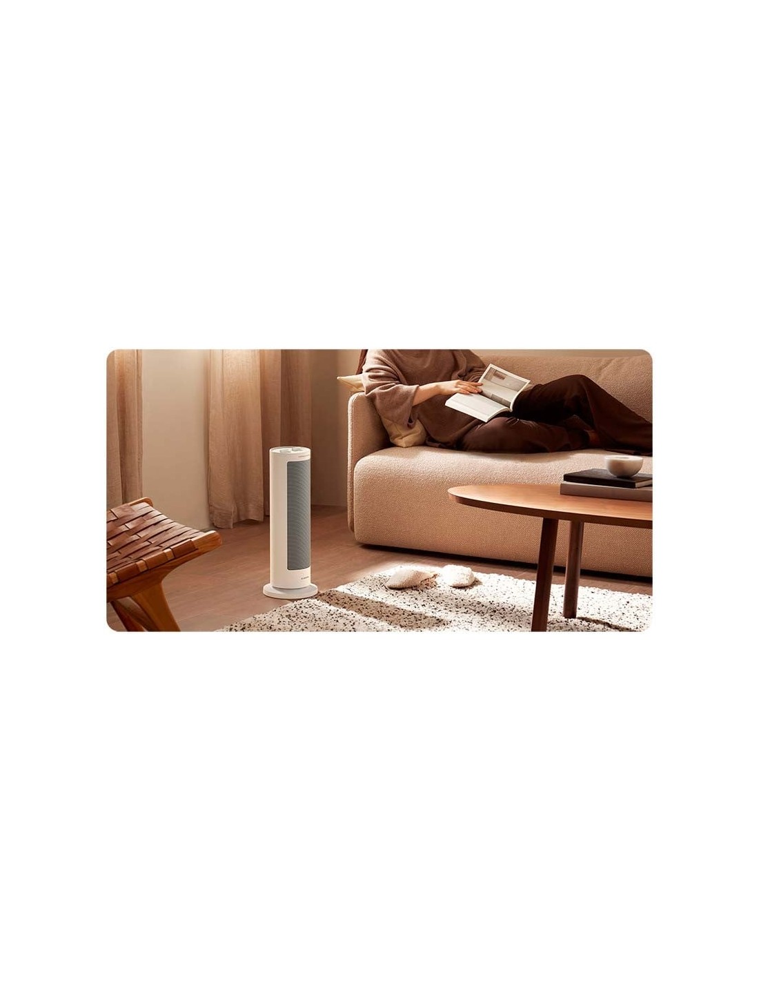 Calefactor eléctrico Xiaomi Fan Heater 2000W Blanco 45dB en Logroño
