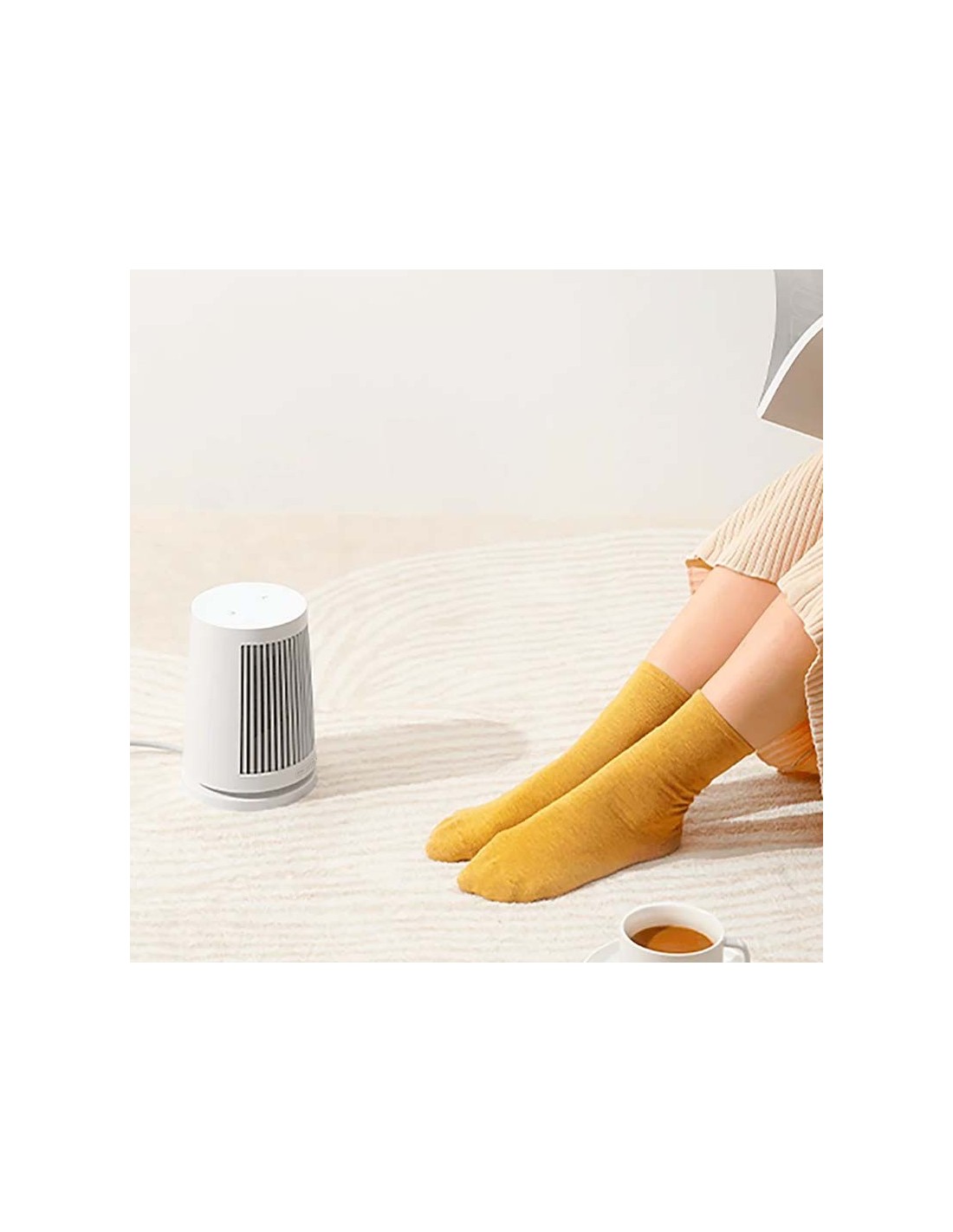 Calefactor eléctrico Xiaomi Desktop Heater 600W protección contra sobr