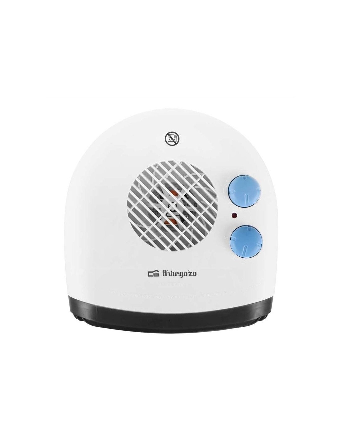 Calefactor eléctrico Orbegozo FH 5009 2000W Blanco protección contra s