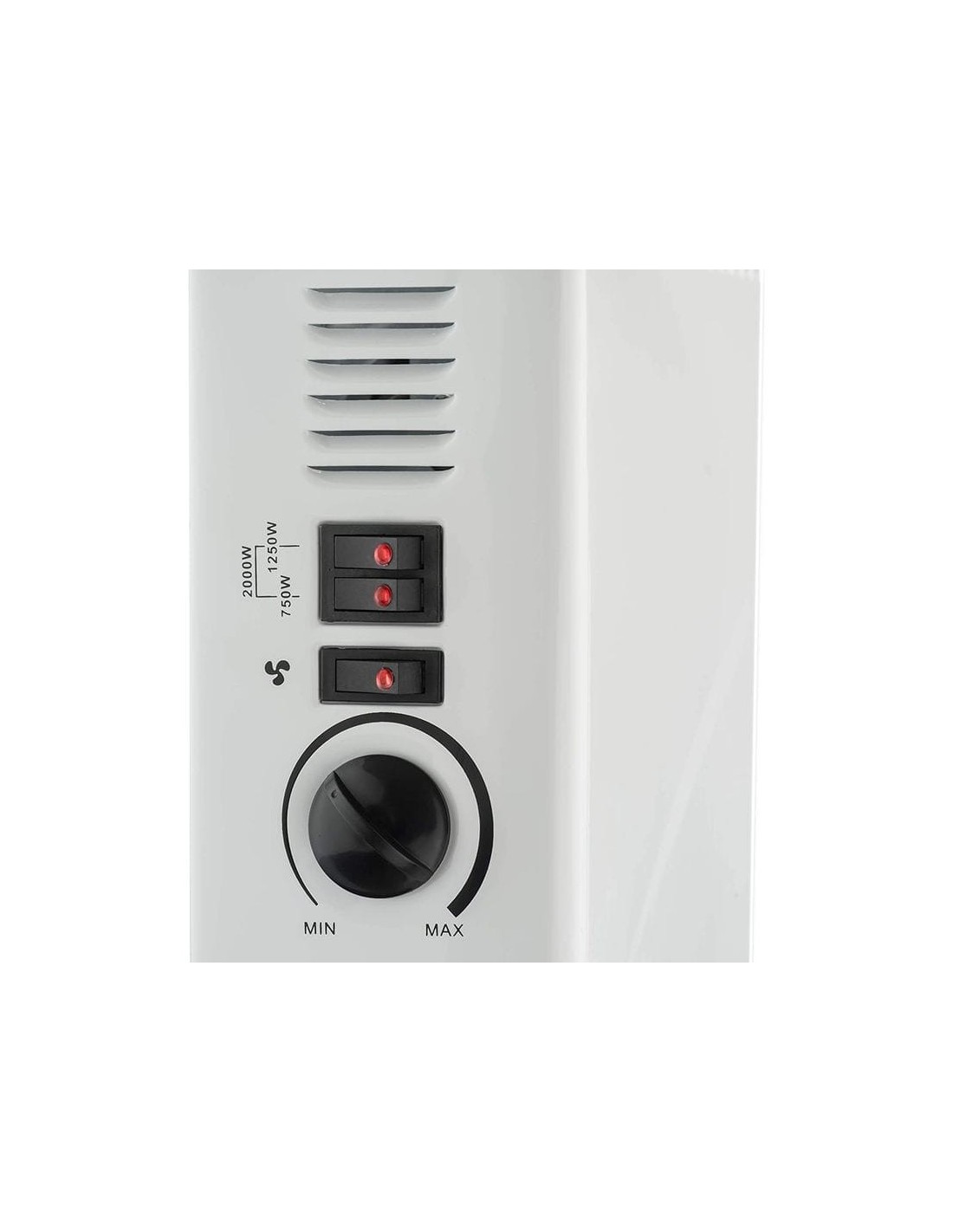 Calefactor Blaupunkt BP1008 2000W convector Blanco en Logroño
