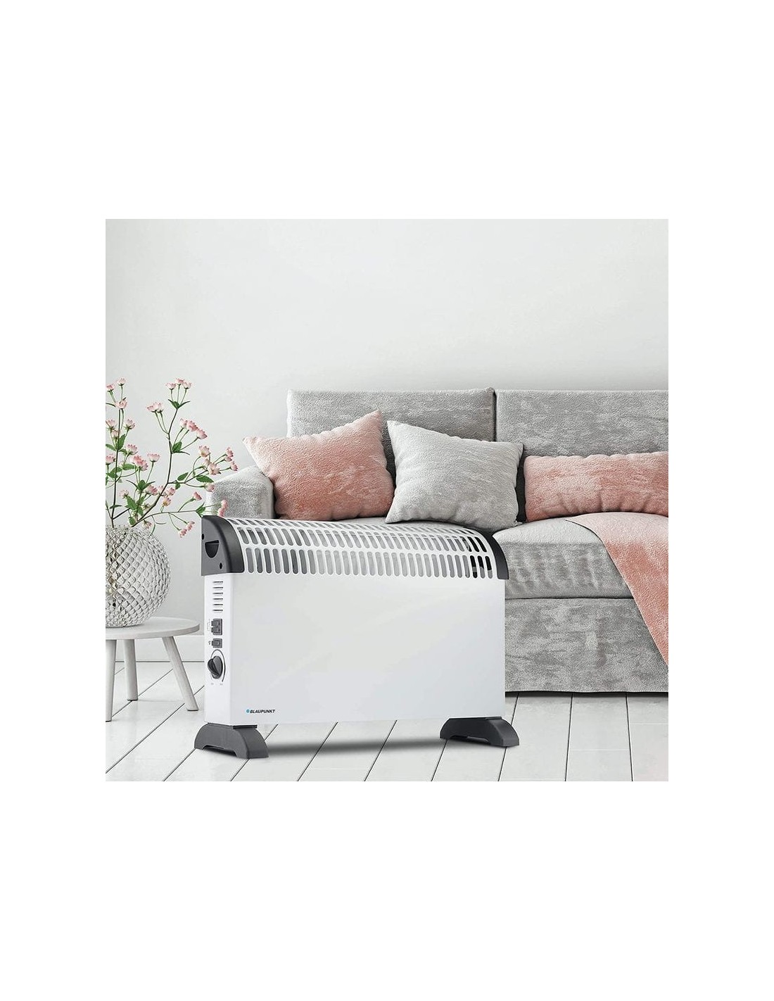 Calefactor Blaupunkt BP1008 2000W convector Blanco en Logroño