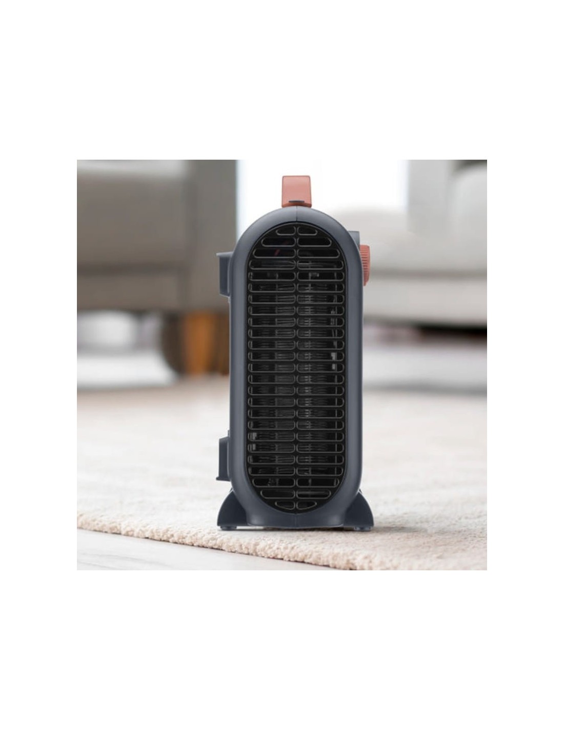Calefactor eléctrico Ufesa Crux Dual 2000W Gris Interior termostato pr