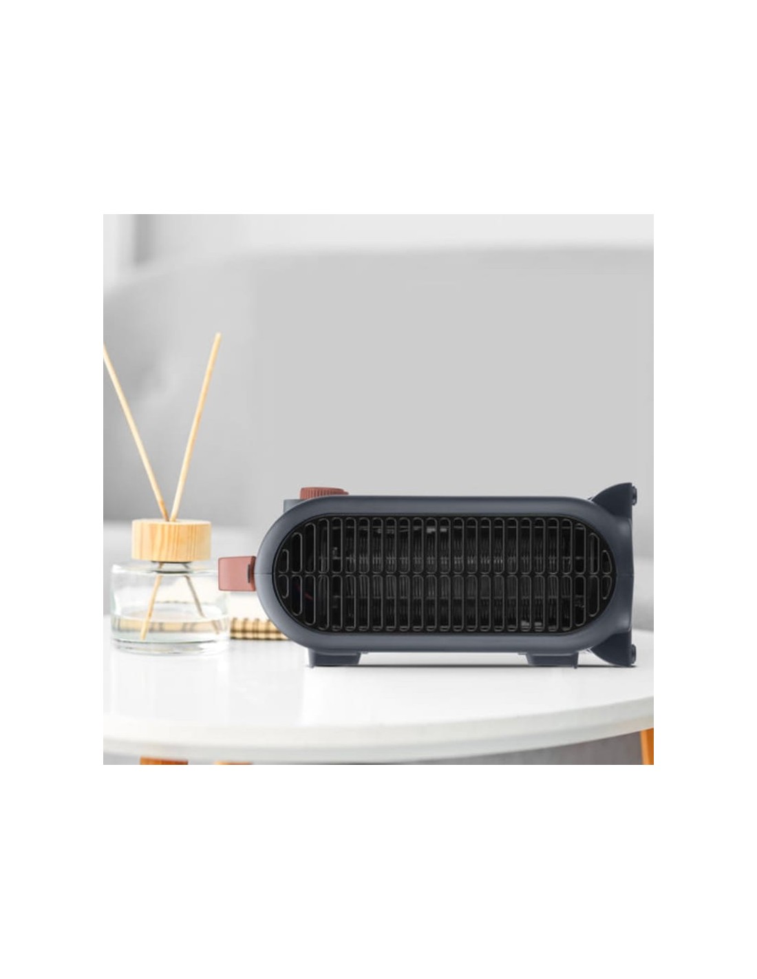Calefactor eléctrico Ufesa Crux Dual 2000W Gris Interior termostato pr