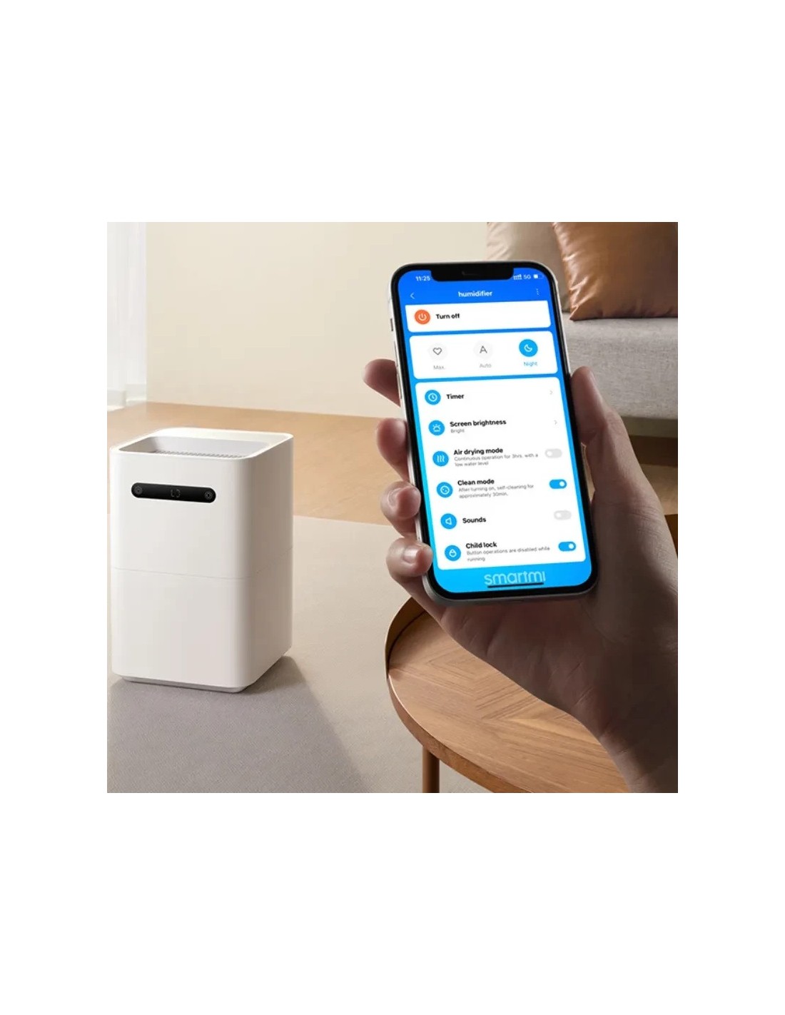 Humidificador Smartmi Evaporative Humidifier 3 10W 5 L 50dB en Logroño