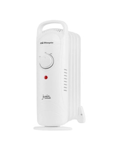 Radiador de aceite eléctrico Orbegozo Junior RO 720 700W Blanco termos