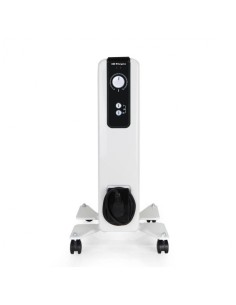 Radiador de aceite eléctrico Orbegozo RH 1000 1000W Blanco termostato  2