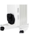 Radiador de aceite eléctrico Orbegozo RH 1000 1000W Blanco termostato 