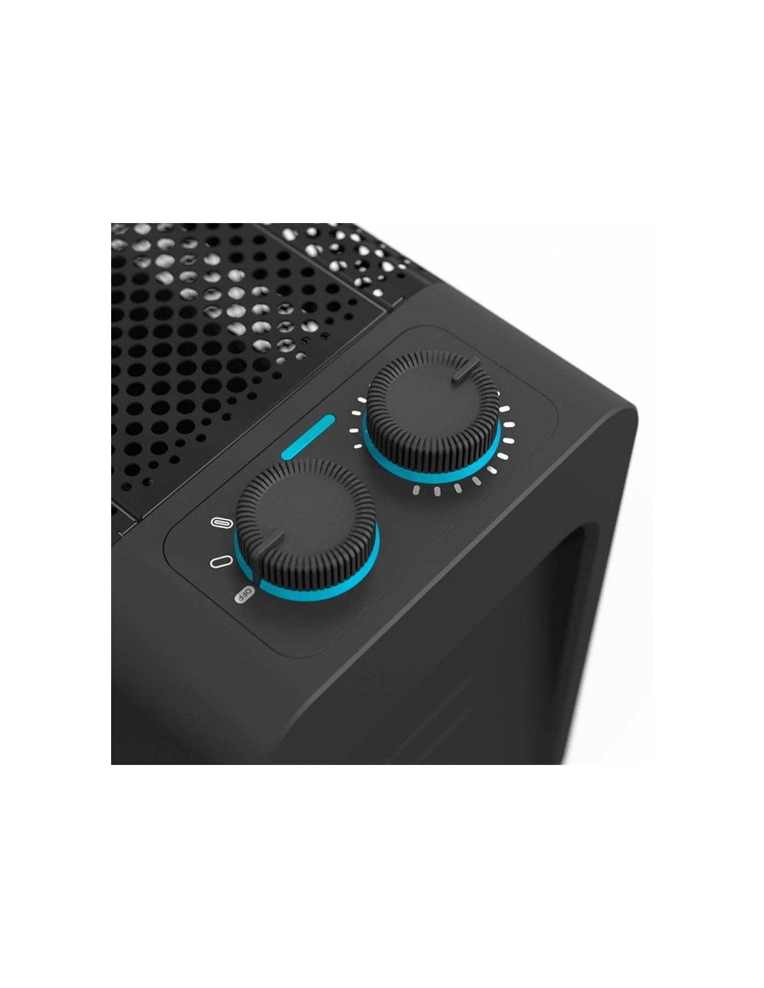 Radiador de mica Orbegozo RMB 1500 1500W Negro termostato protección c