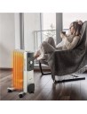 Radiador de aceite Blaupunkt BP1009 1500 W termostato protección contr