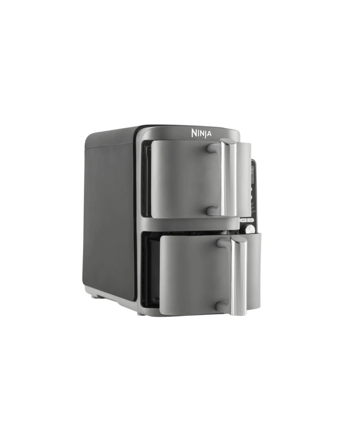 Freidora de aire caliente Ninja SL400EU Doble Vertical 9,5L Negro/Gris