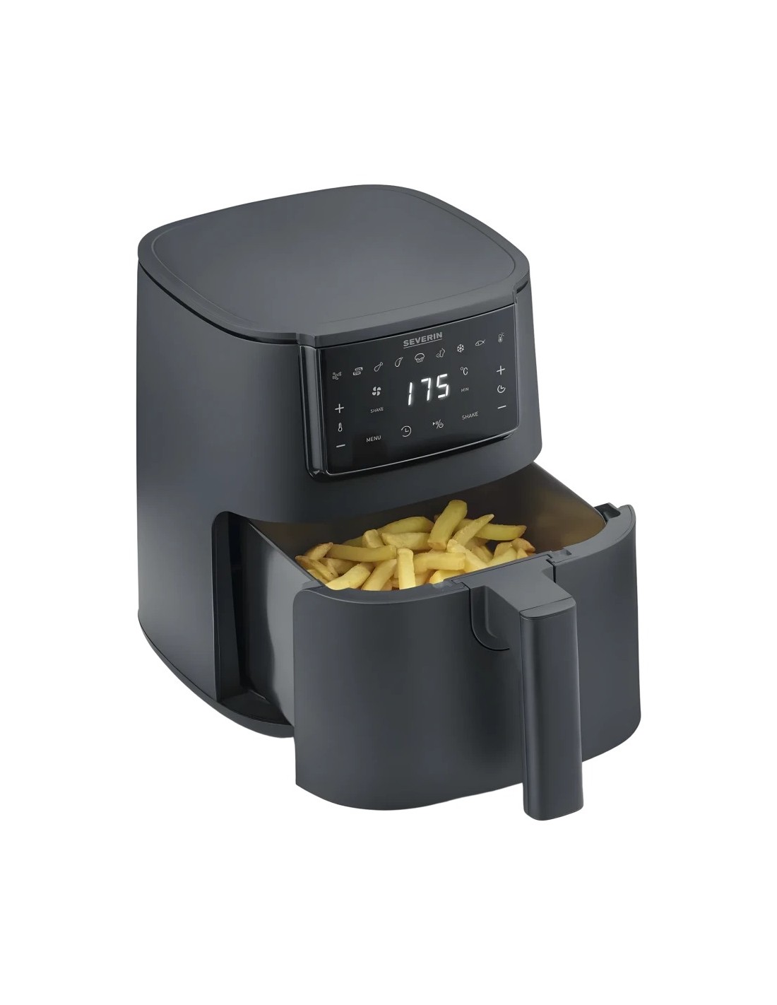 Freidora de aire Severin FR 2461 4L 1300W 8 Programas pantalla táctil