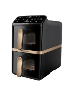 Freidora de aire Philips Airfryer Serie 4000 Doble Cesta Apilada 10L 2 2