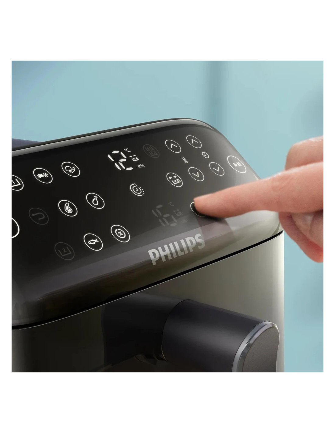Freidora de aire Philips Airfryer Serie 4000 Doble Cesta Apilada 10L 2