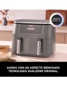 Freidora de aire Ninja Dual Zone DZ300EU Doble Cesta 7,6L 2400W 6 Prog