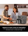 Freidora de aire Ninja Dual Zone DZ300EU Doble Cesta 7,6L 2400W 6 Prog