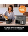 Freidora de aire Ninja Dual Zone DZ300EU Doble Cesta 7,6L 2400W 6 Prog