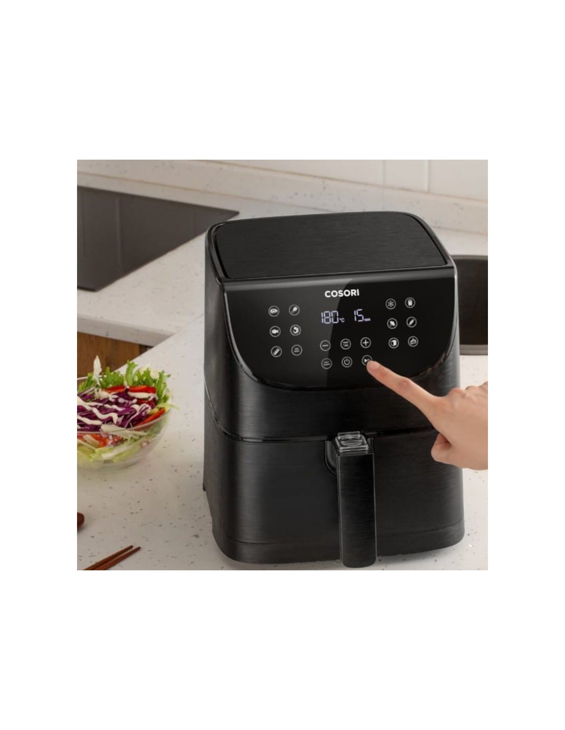 Freidora de aire Cosori Smart Chef Edition Negro 1700W 5,5 L