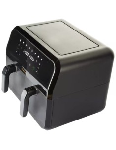 Freidora de aire Onemoon D8 Doble Cesta 4L + 4L Negra 1700W en Logroño 2