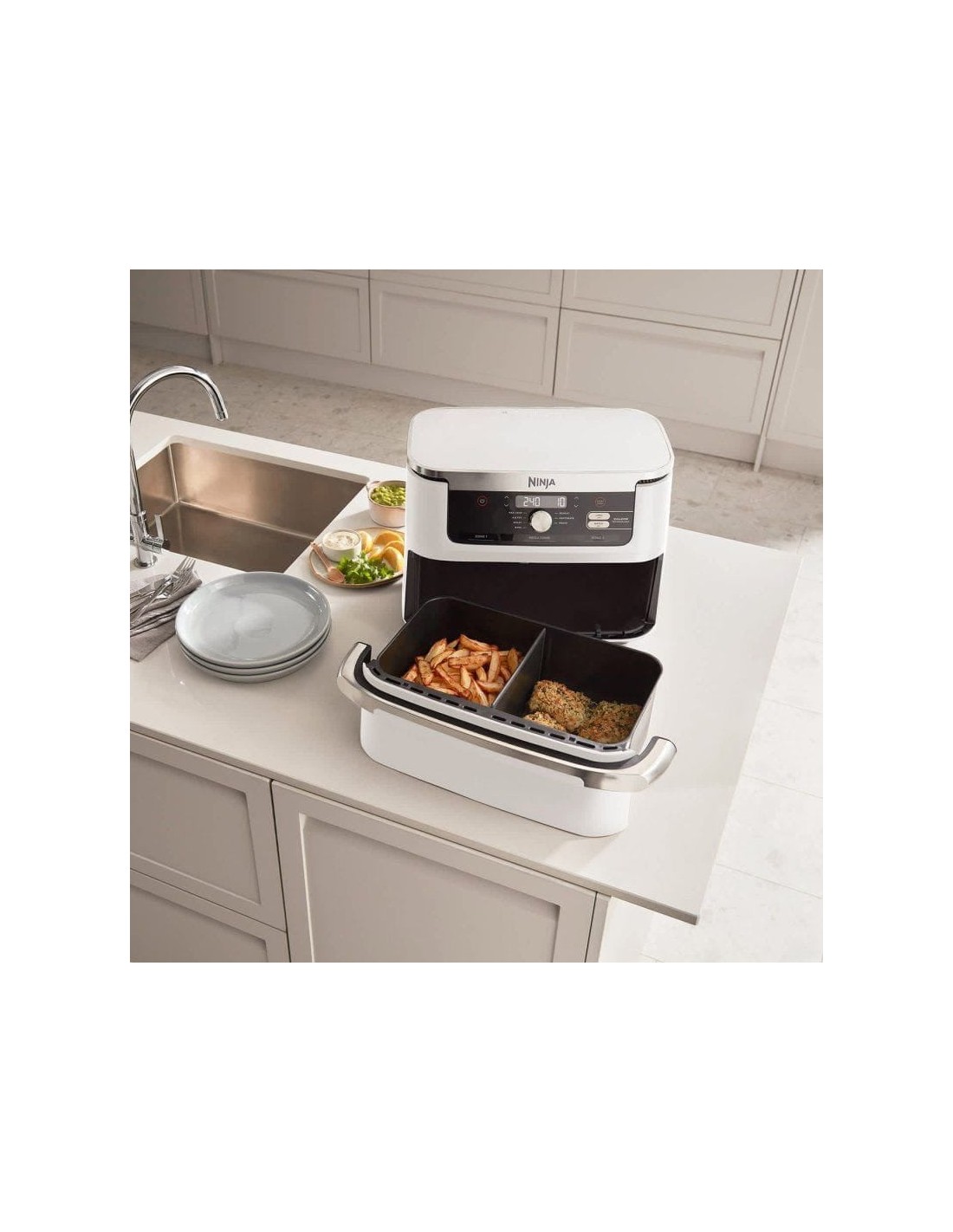 Freidora de aire Ninja Foodi FlexDrawer 10,4 L 2470W 7 programas doble