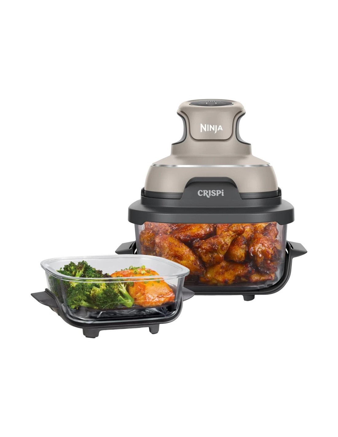 Freidora de aire Ninja CRISPi FN101EU 3,8L + 1,4L 1700W 4 en 1 Piedra