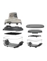 Freidora de aire Ninja CRISPi FN101EU 3,8L + 1,4L 1700W 4 en 1 Piedra