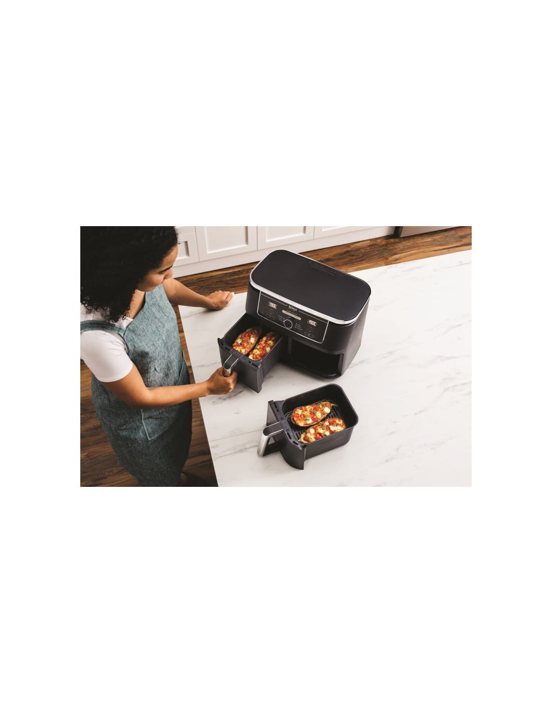 Freidora de aire NINJA Dual Zone Foodi MAX AF400EU 9,5L 2470W doble ce