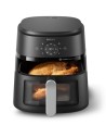 Freidora de aire Philips 2000 Series 6,2 L Plata 1700W 9 programas pan