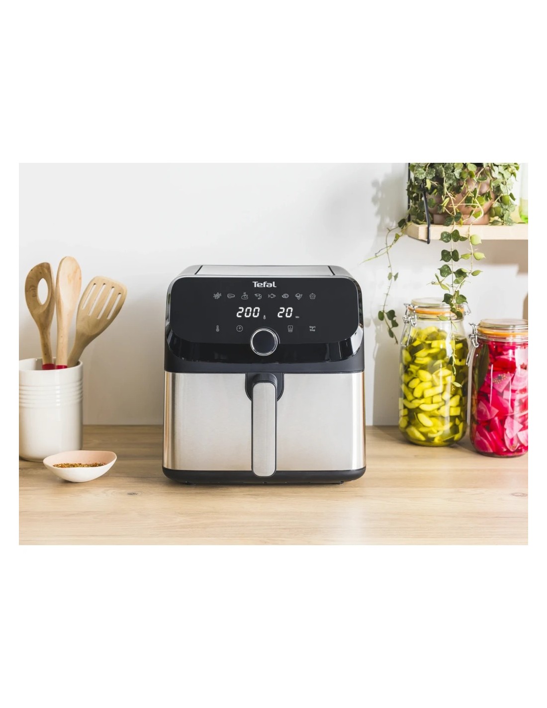 Freidora de aire Tefal Easy Fry Mega EY855D10 7,5L 2020W 8 Programas p