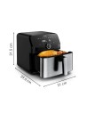 Freidora de aire Tefal Easy Fry Mega EY855D10 7,5L 2020W 8 Programas p