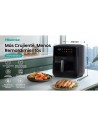 Freidora de aire Hisense HAF2100DCD 7,7L 2100W 10 programas pantalla t