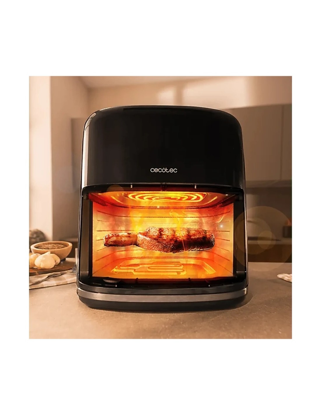 Freidora de aire Cecotec Cecofry&Grill Smokin'Prime 6500 6,5L 2200W 10