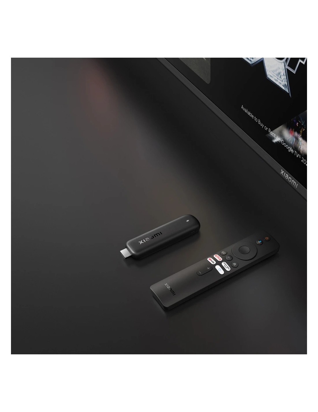 Reproductor de Streaming Xiaomi TV Stick HD (2nd Gen) Google TV HDR AV