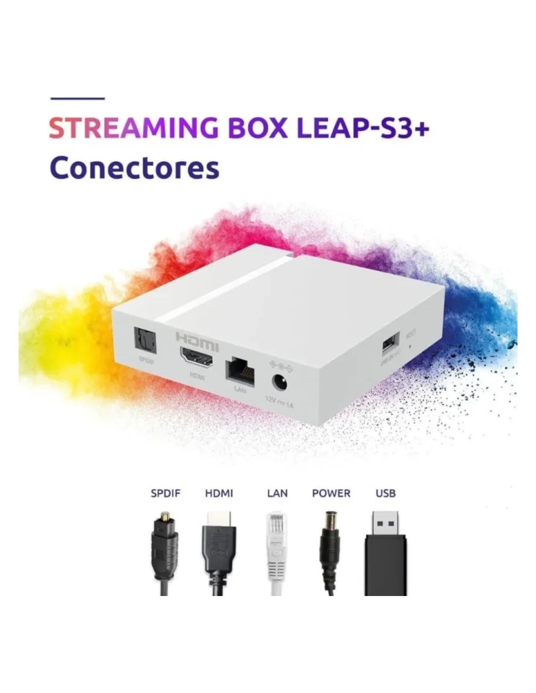 TV Box Strong Leap-S3+ V2 2GB/16GB Android 11 4K WiFi Bluetooth S905Y4